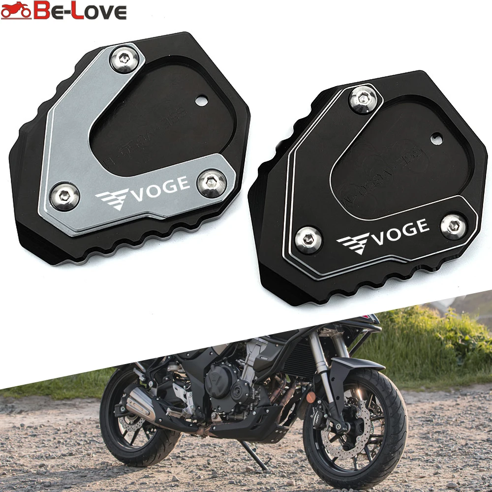 

Для Loncin VOGE 500 R 650 DS 500DS 500R 650DS аксессуары для мотоциклов, боковая подставка с ЧПУ, увеличительная пластина, подставка, удлинитель