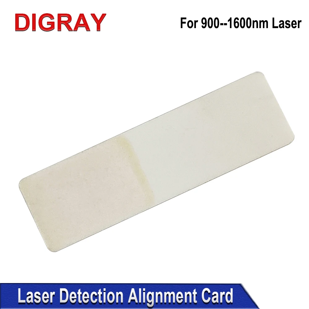 DIGRAY Fiber Laser Detection Alignment Card Infrared Dimmer Visualizer Calibrator Ceramic Plate For 900-1600nm Laser
