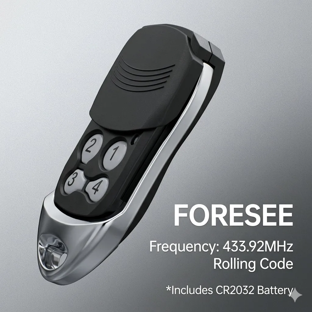 For FORESEE FR36B FR1 FR30 FR36 FR4 FR11 FR32 FR36A FR38 FR42 FR46 Remote Control Garage Sliding Swing Door Gate Opener