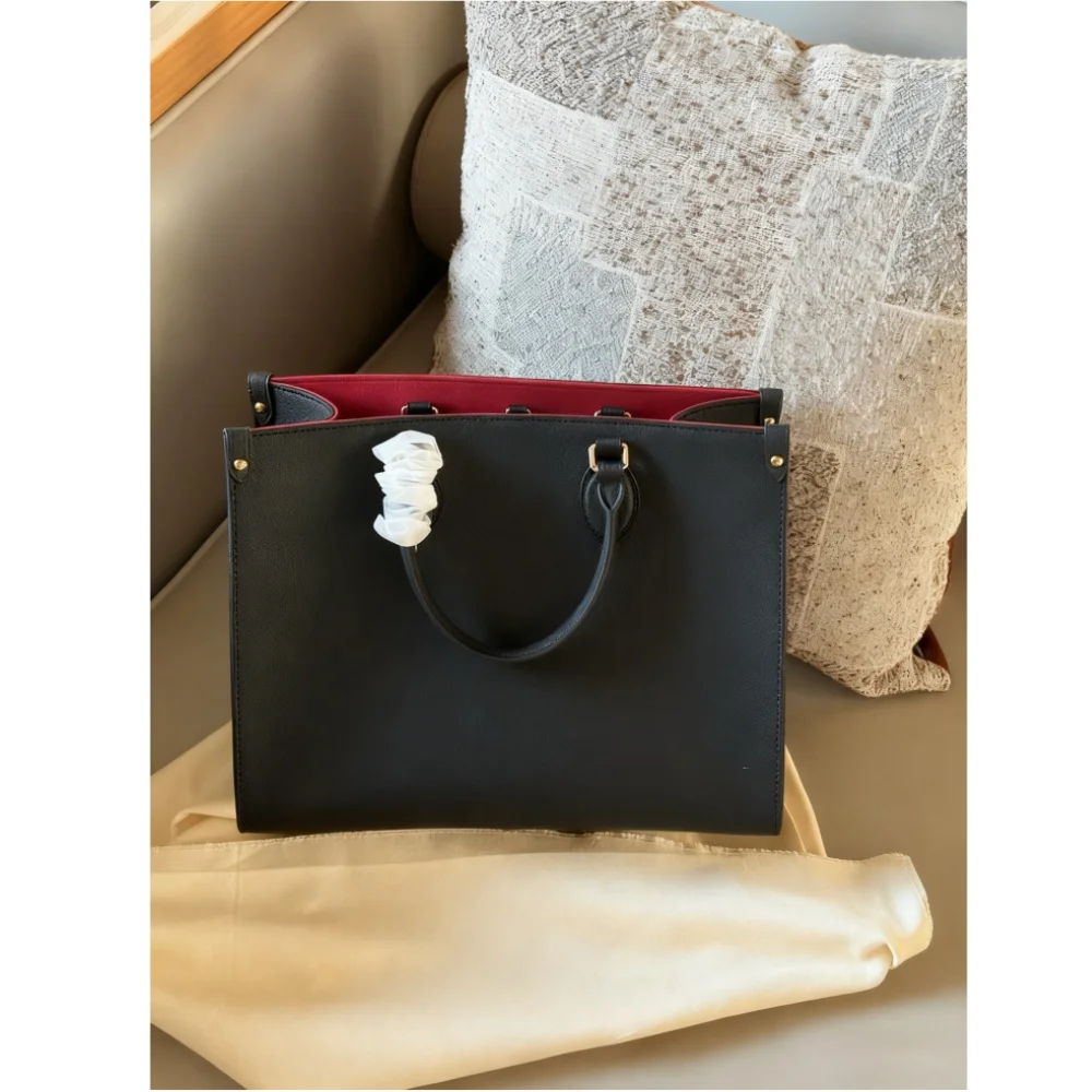 

2025 Новый РАЗМЕР: 35x26 СМ Модные универсальные сумки из кожи вишни Портативные можно носить на плече без коробок