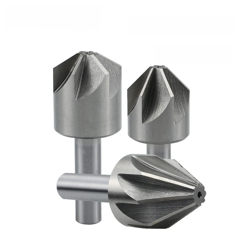 6-50mm HSS 6/8 flet 60/90/120 stopni fazowanie wiertło rozwiercające bity (6/8/10/12.5/14/16/18/20/22/25/30/32/35/40/45/50mm) — zdjęcie 2
