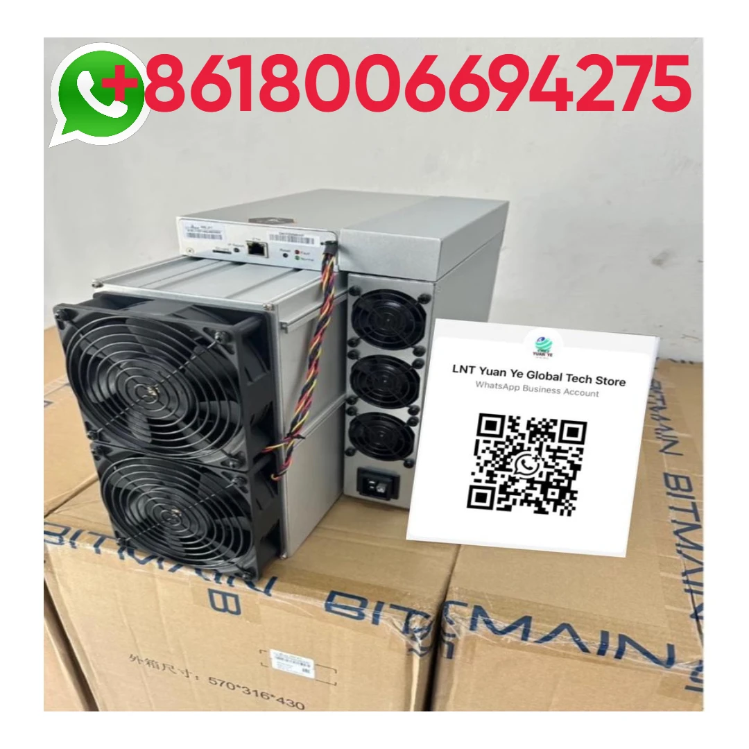 

B. Bitmain Antminer Z15 Pro 820ksol/s 2.65 kW Zcash Miner With PSU & Cable