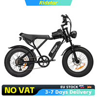 Ridstar Q20 Electric Citybike for Adult 1000W 48V 15Ah Battery E-Bicycle Smart LCD Display Top Speed 45KM/H E-bike Free Shiping