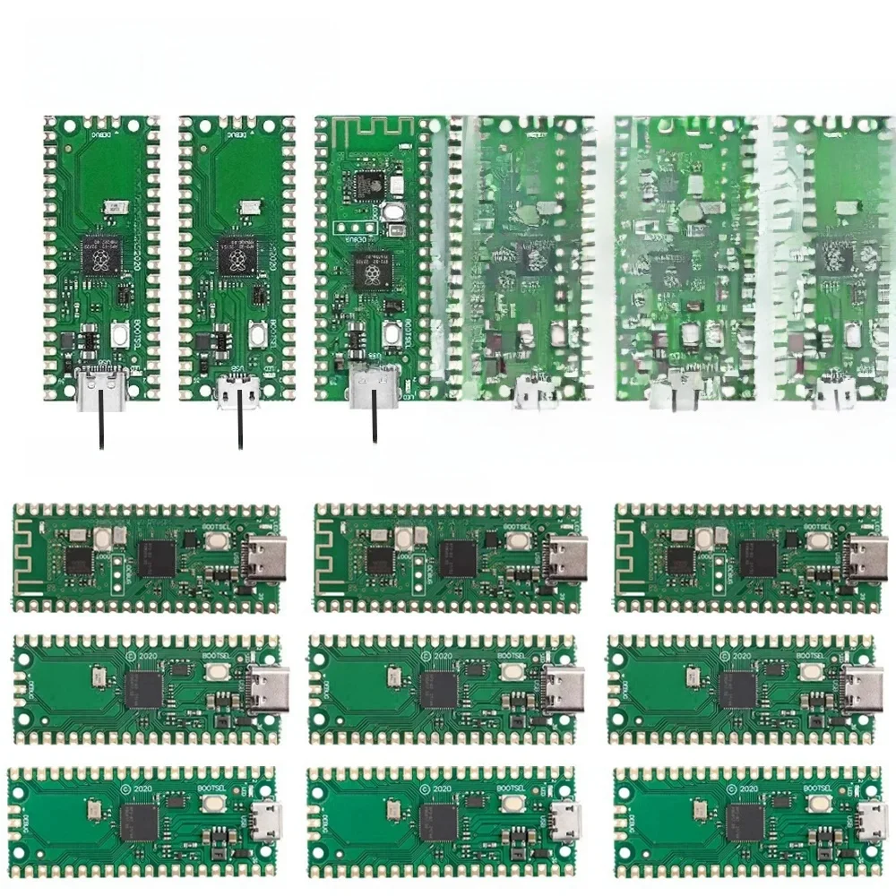 1-10 sztuk Raspberry Pi Pico Board RP2040 PICO W dwurdzeniowy 264KB ARM mikrokomputery małej mocy wysokowydajny procesor Cortex-M0 + — zdjęcie produktu 7