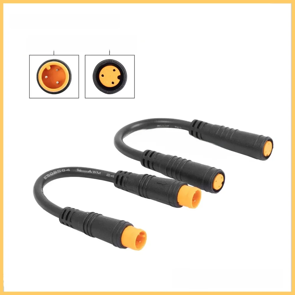 AliExpress Electric Universal Bicycle 3 Pin Sensor Thumb Throttle Cables For E-Bike Female Waterproof Connectors Accessories