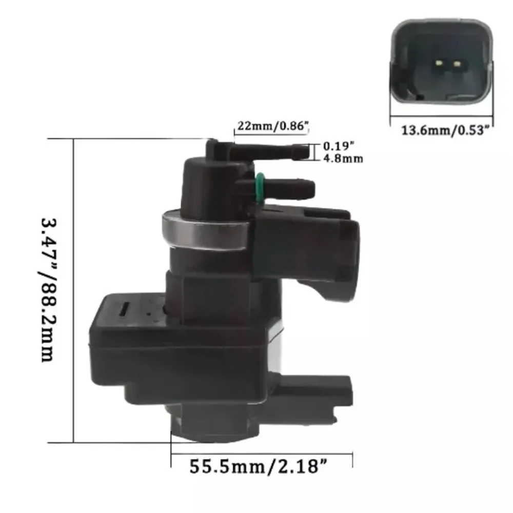 Turbo Boost Solenoid Pressure Converter 11657599547 Fit for 07-15 for Mini Cooper R55 56 57 59