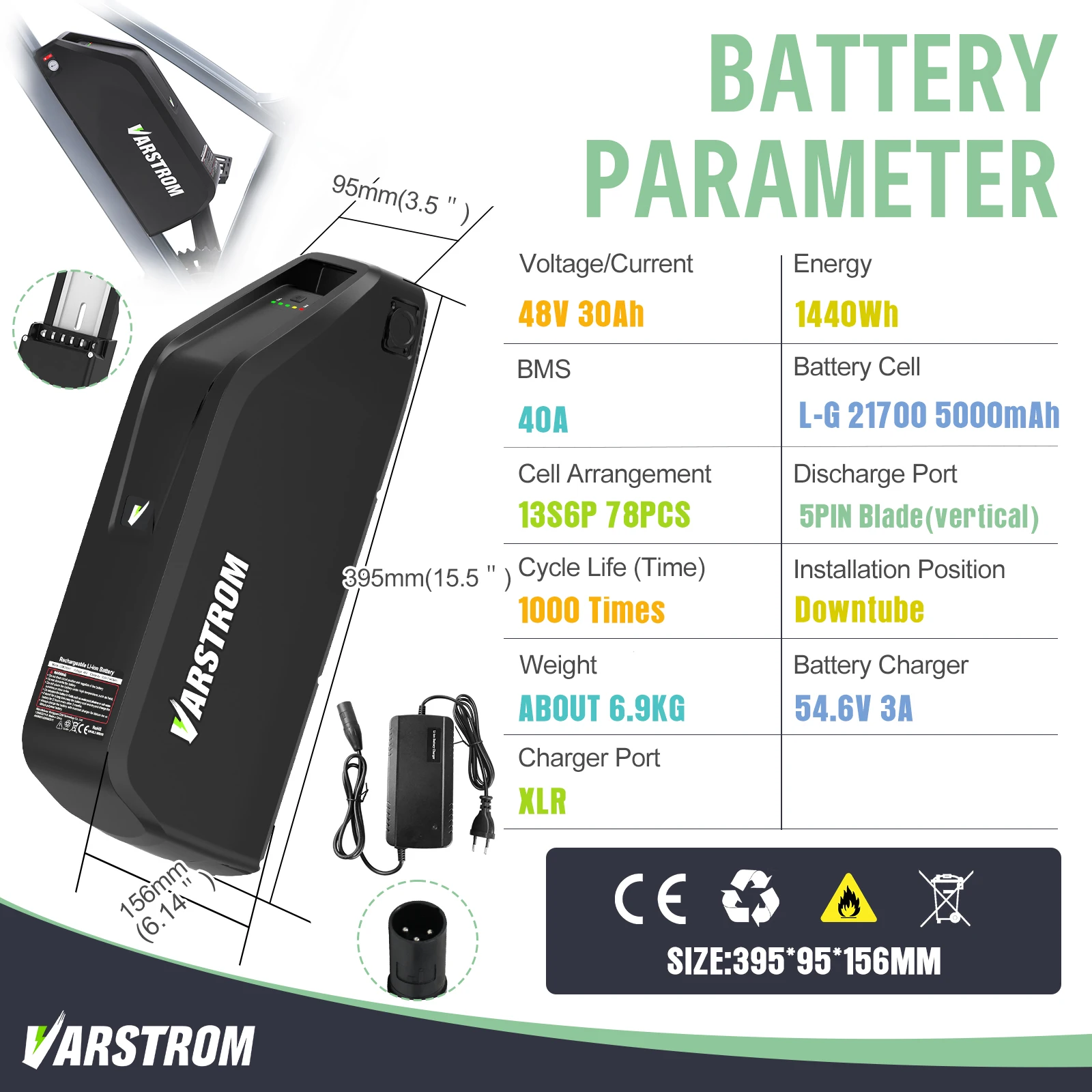 48V Elektrofahrrad-Batteriesatz – Detail 33