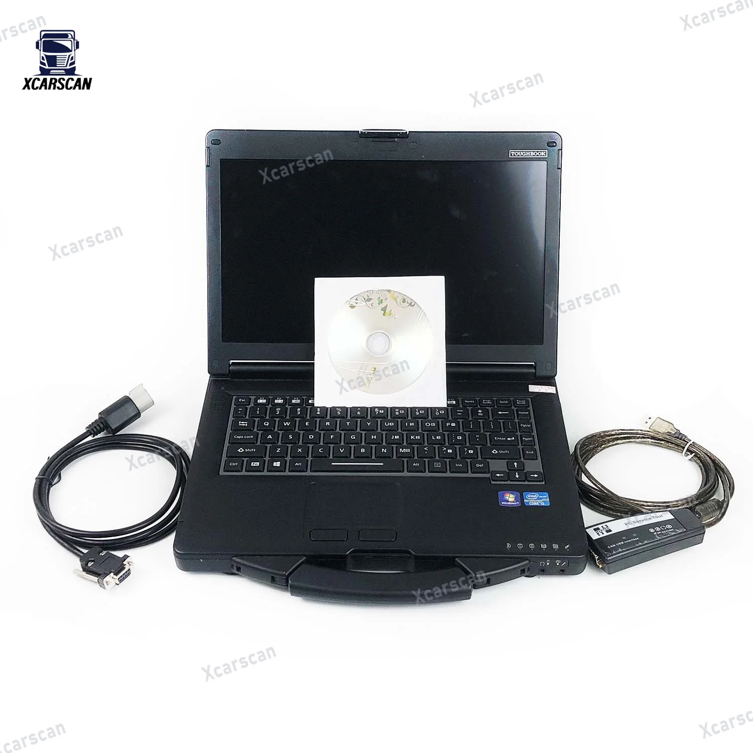Forklift Interface V5.3 for Hyster yale Forklift Truck Diagnostic Scanner yale Hyster Auto Forklift Scan Tool with CF53 Laptop