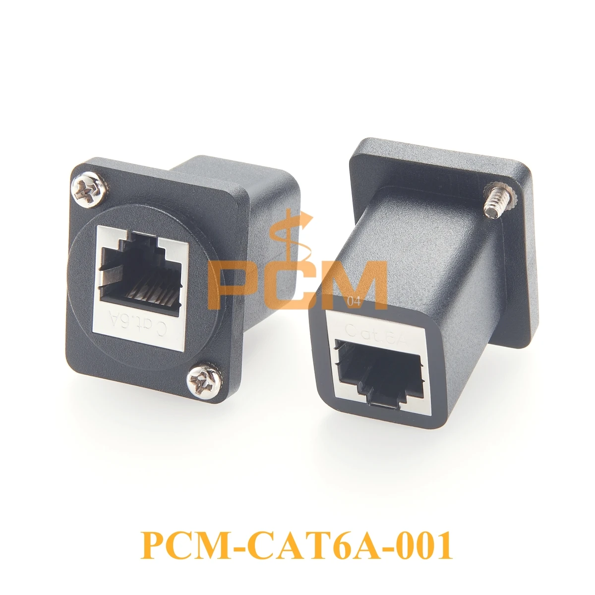 2 шт., гигабитный Ethernet RJ45 CAT6A EtherCON, разъем патч-панели D-типа, разъем RJ45 «мама-мама», для перегородки