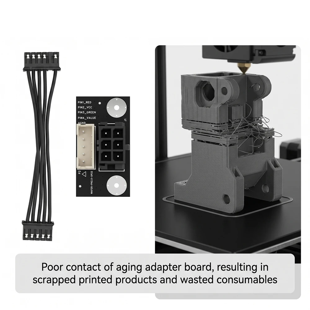 For Anycubic Kobra 3 /K3C/K3 V2/K3 V2C X-axis Motor Adapter Board Stable Signal Transmission For Kobra 3 Series 3D Printer Parts
