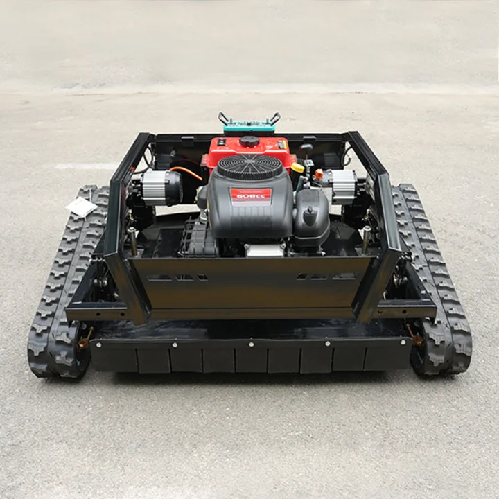 Remote Control Crawler Mower CE Euro5 Tondeuse à gazon télécommandée Cortacésped a control remoto Grass Cutter Garden Orchard