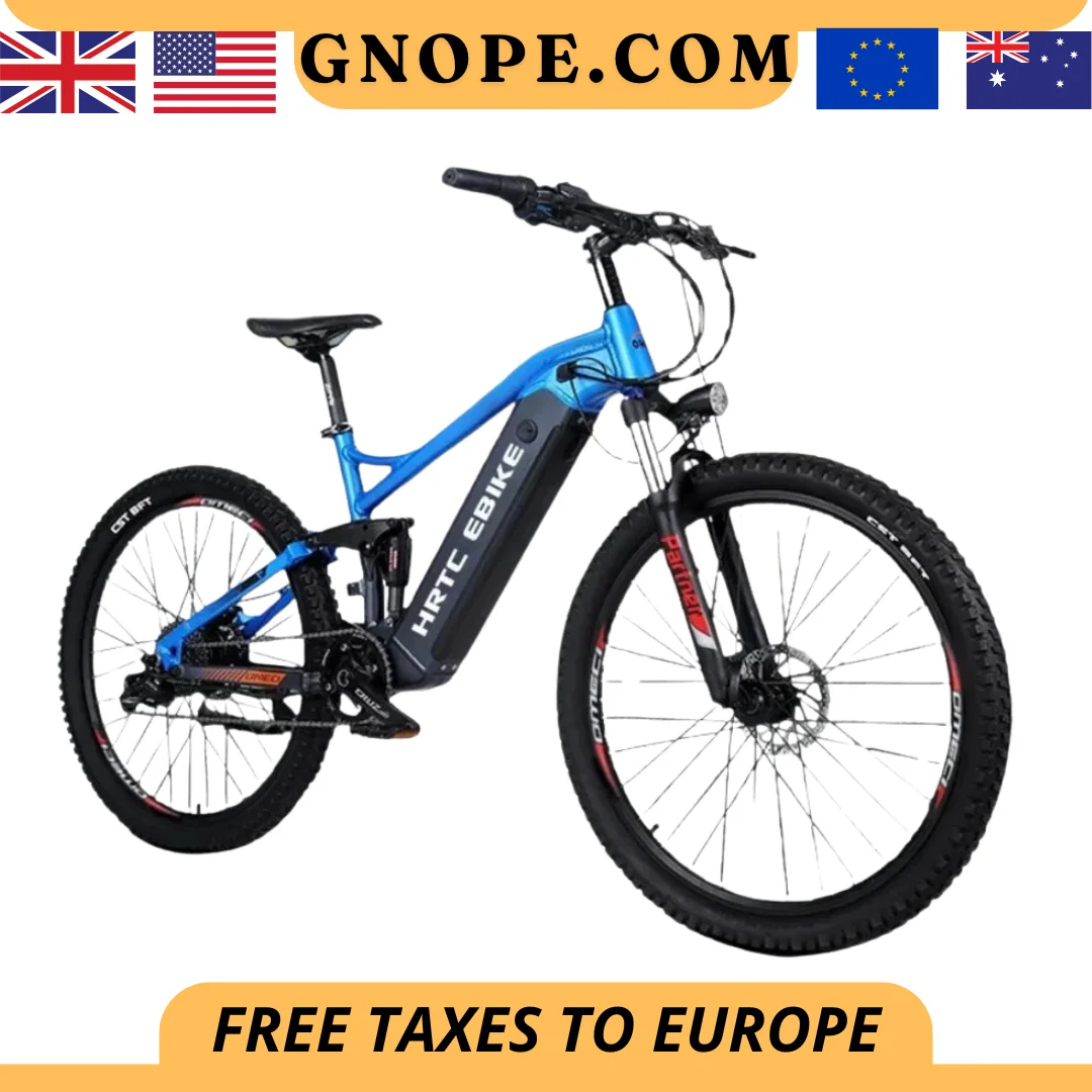 

New 26-inch mountain electric bike soft tail bike 1000W48V17AH hydraulic brakes rear-wheel drive hidden lithium battery 50km/h