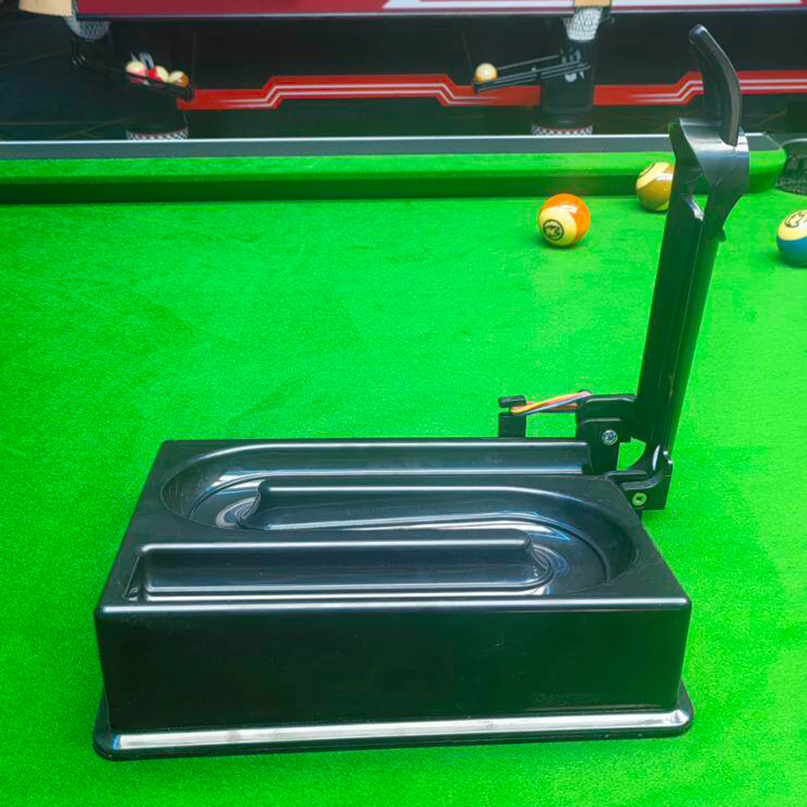 

Precision Pool Ball Rack,for Snooker,for Billiards Lovers Portable Accuracy Ball Launcher Practice Tool Billiards Training Tool