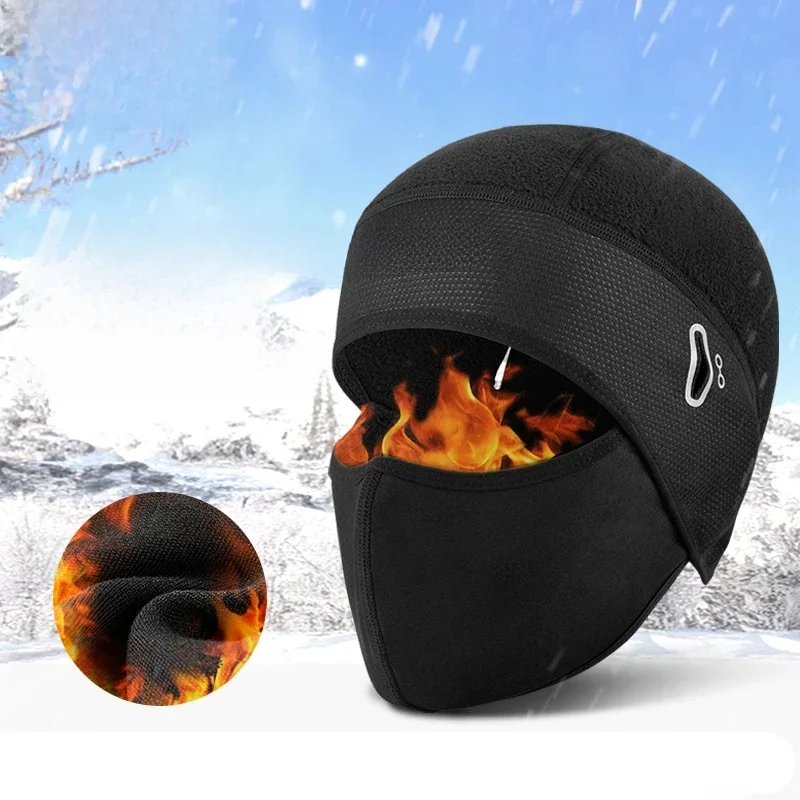 AliExpress ROCKBROS Winter Caps Bike Balaclava Bicycle Motorcycle Cap Glasses Hole Bandana Sports Running Headband Windproof Keep Warm Mask