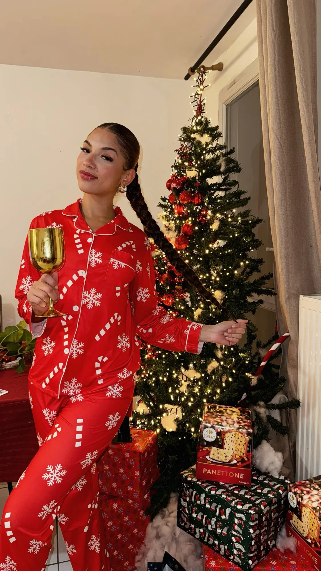 Family Christmas Pajamas for Women Pajama Sets Pajamas Set Woman Women's Home Clothes Trousers Womens Suit Sleep Lounge photo review