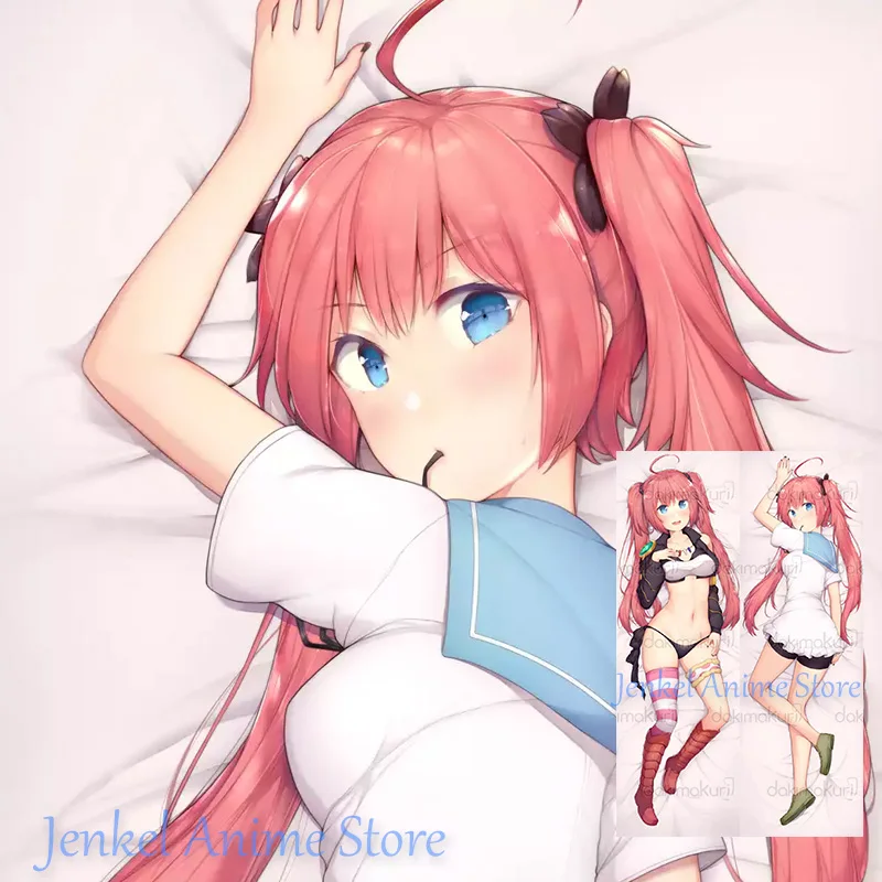 

Dakimakura Milim Nava Anime Pillowcase Life size Double sided Print Body Pillow Cover