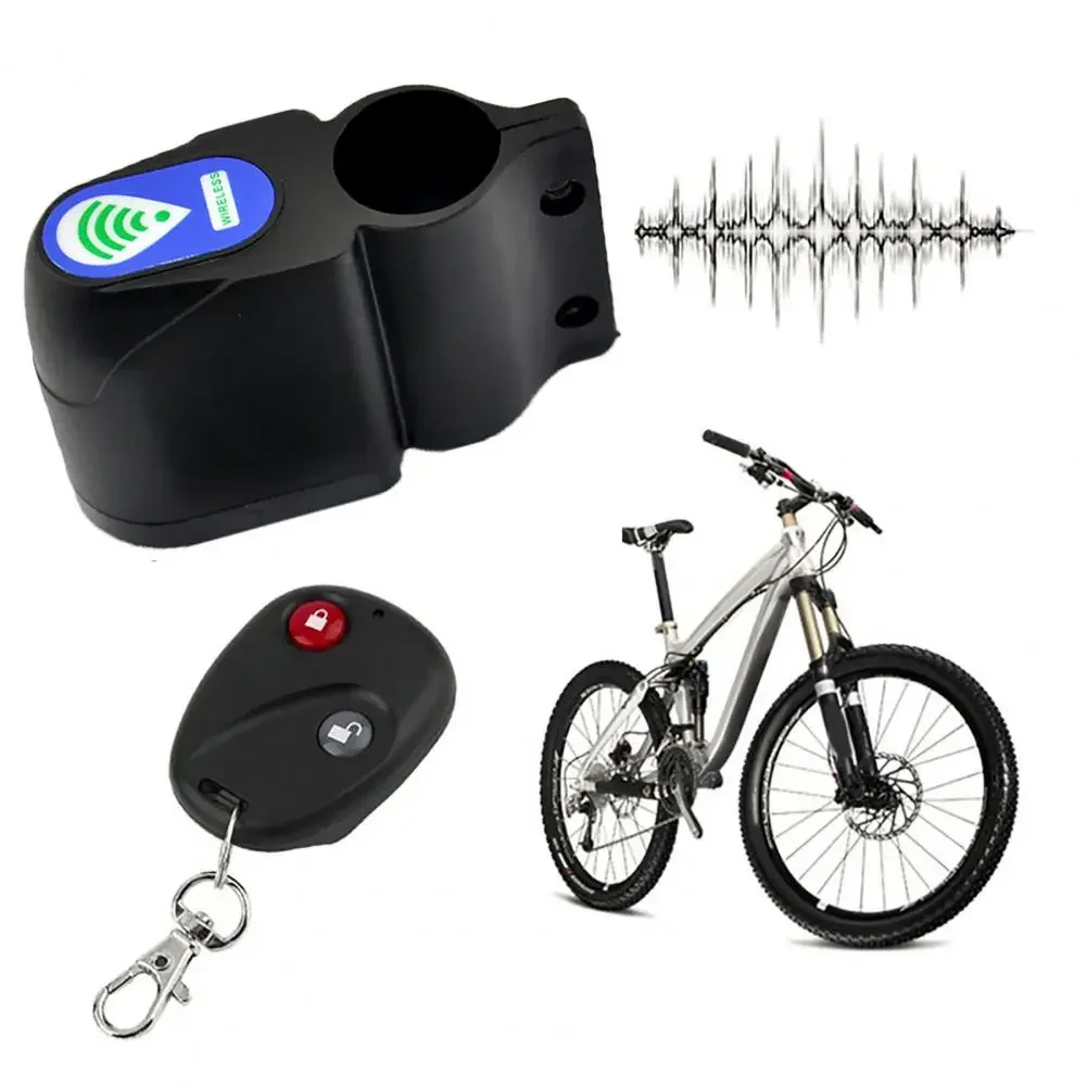 AliExpress Bicycle Alarm Wireless Bike Alarm Remote Control Bicycle Sound Alert Mountain Bike Anti-Thef