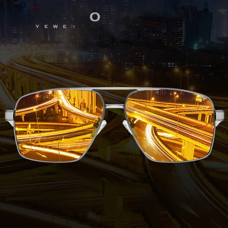 LIOUMO Intelligente Photochrome Sonnenbrille Männer Polarisierte Nachtsicht Goggle Frauen Anti-Glare Fahren Gläser UV400 gafas de sol
