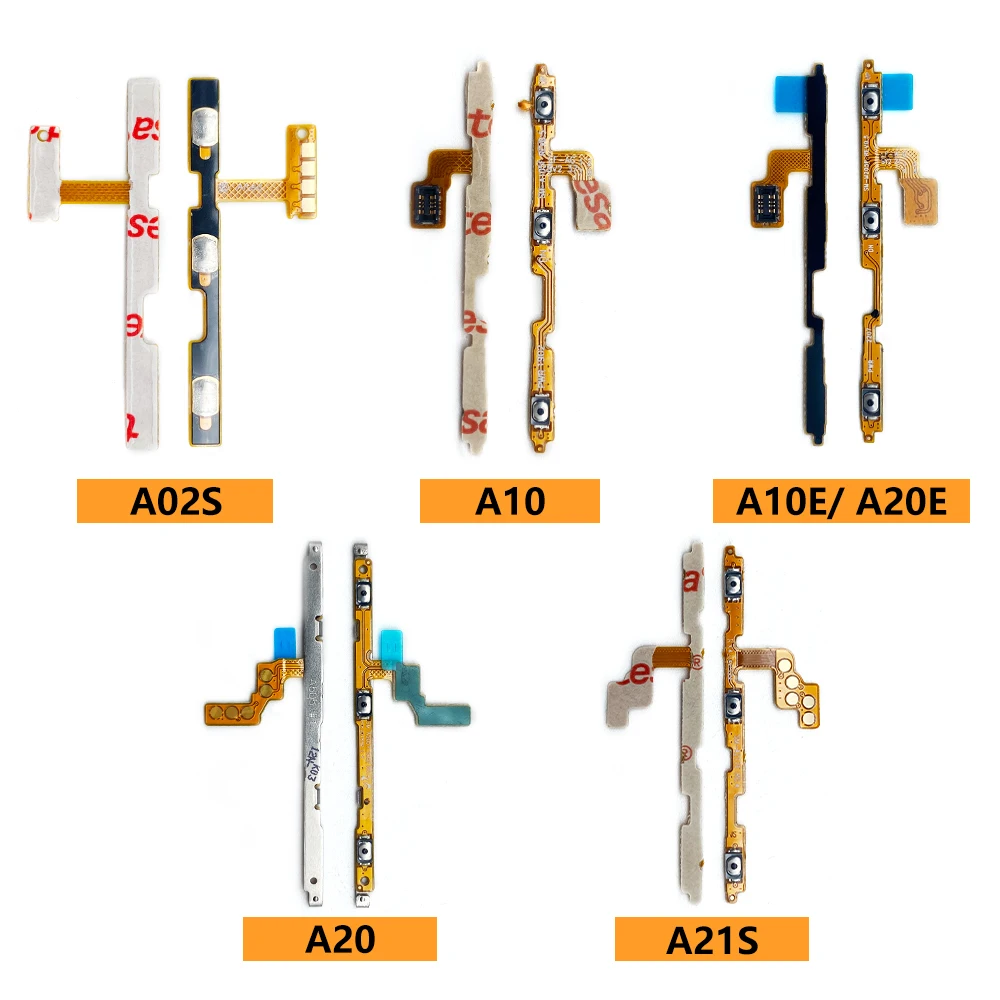 

Volume Power Switch On Off Button Key Flex Cable For Samsung A10S A20S A02S A10 A21S A30S A50S A70 A70S A20