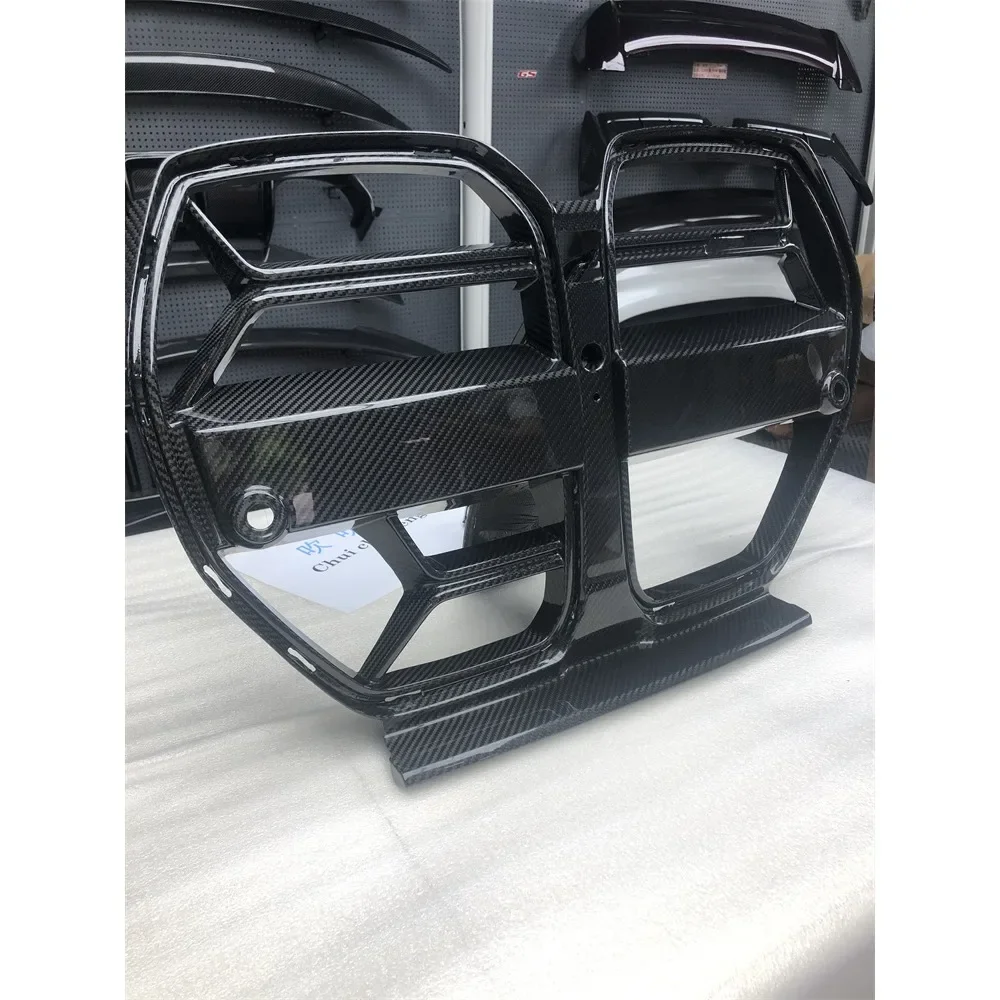 2021-2024 Voor Bmw M3/M4 G80/G82/G83 Racing Grills Csl Droge Koolstofvezel Center grille Auto Body Kits - afbeelding 2