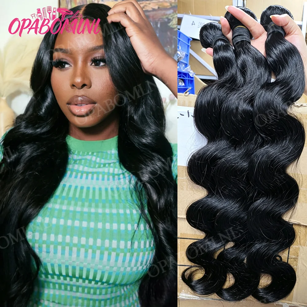 Fasci di capelli umani con onde naturali, disponibili nelle misure 16, 18 e 20 pollici. Fasci di capelli umani al 100%, extension di capelli indiani, fasci di capelli naturali per donne. Consegna in 3