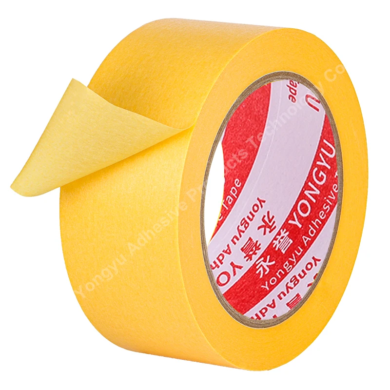 Washi Masking Tape Strongly Sticky Writable Easy to Tear Anti-corrosion High Temperature Tape Paining Anti-seepage Masking Tape