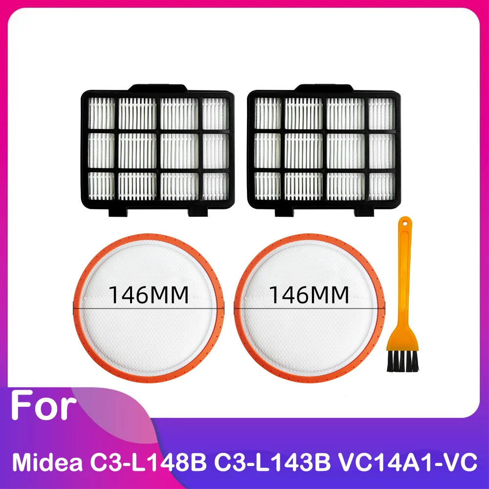 Für Midea C3-L148B C3-L143B VC14A1-VC Staubsauger Konzept VP5240 4A Radikale Pet Expert HEPA-Filter