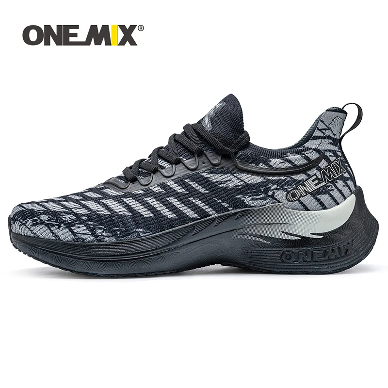 ONEMIX Professional Running Shoes for Man Breathable Athletic Training Sport Shoes Outdoor Waterproof Non-slip Original Sneakers