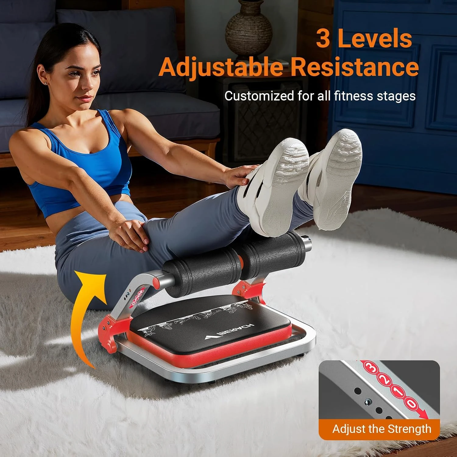 MERACH Ab Trainer Machine 3 Re - đánh giá và giá Home Gym Routine