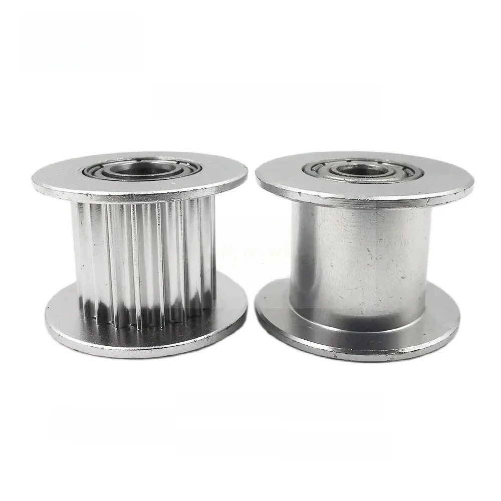 GT2 2GT 20T zęby synchroniczne rozrządu koło pasowe napinacza otwór 3/4/5/mm z łożyskiem nadaje się do paska 6/10mm części drukarki 3D — zdjęcie 2