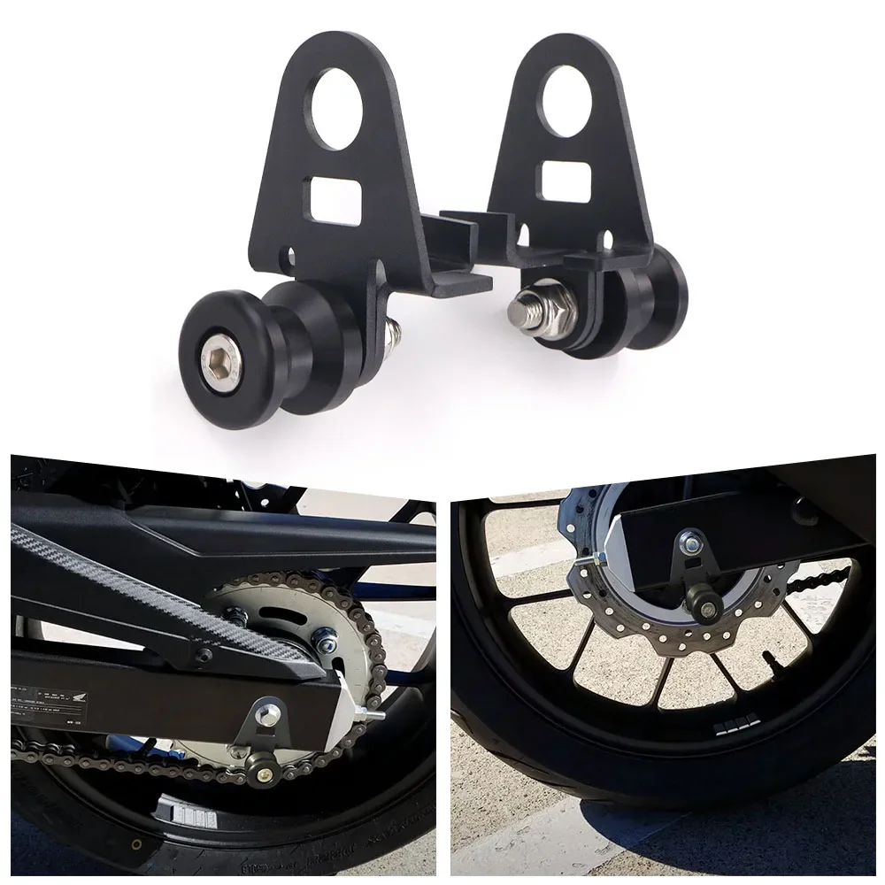 Pasuje do Honda CB500X CB500F CBR500R 2013-2018 Szpule wahacza Slidery osi tylnej Slidery osi bieguna Wahacze typu Cotton Reel — 2