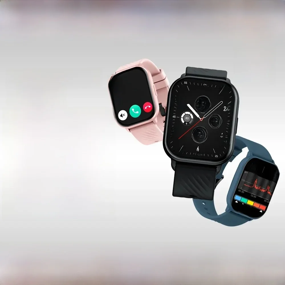 Zeblaze-Montre intelligente d'appel vocal GTS 3, écran HD 2.03, moniteur de santé 24h, ultra-grand, 100 + modes sportifs, 200 + cadrans de montre, nouveau