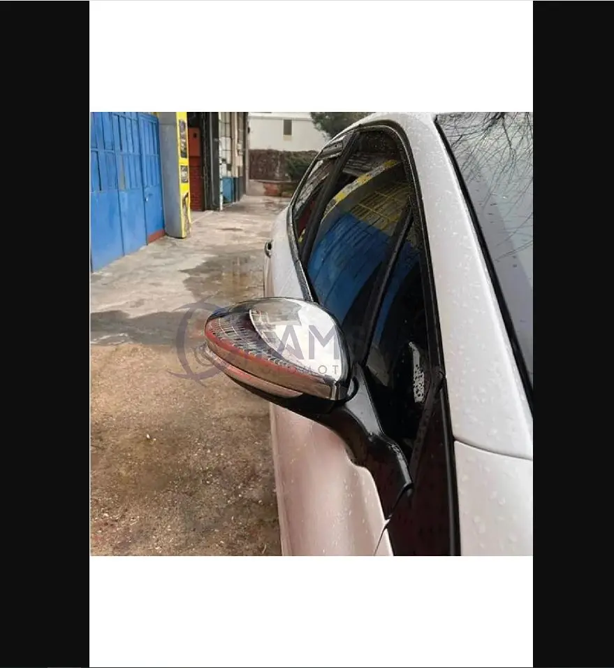 

For Peugeot 208 Chrome Mirror Cover 2 Pieces 2012 To 2020 Years Stainless Steel - Chromium Styling Modify Spoiler Hood Protect