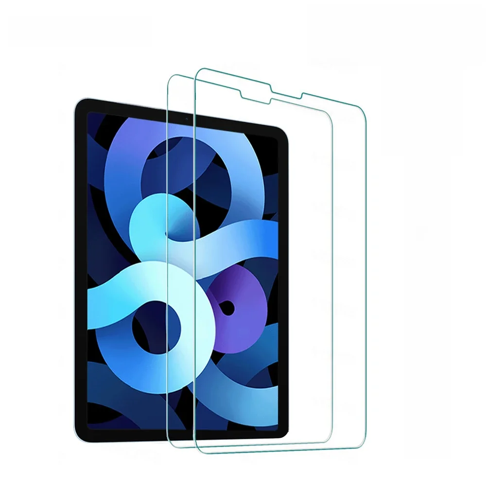 2 sztuki folii ze szkła hartowanego do 2024 iPad Air 11/13 M2 Pro 11/13 M4 Screen Protector do iPada 3/4/5/6/7/8/9/10th Air 4/5 Pro 11 — zdjęcie 2