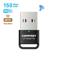 Mini USB Wifi Adapter Antenna Wi-fi 150M Wireless Network Card Ethernet Cle Receiver Dongle Free Driver adaptador Wifi Para PC