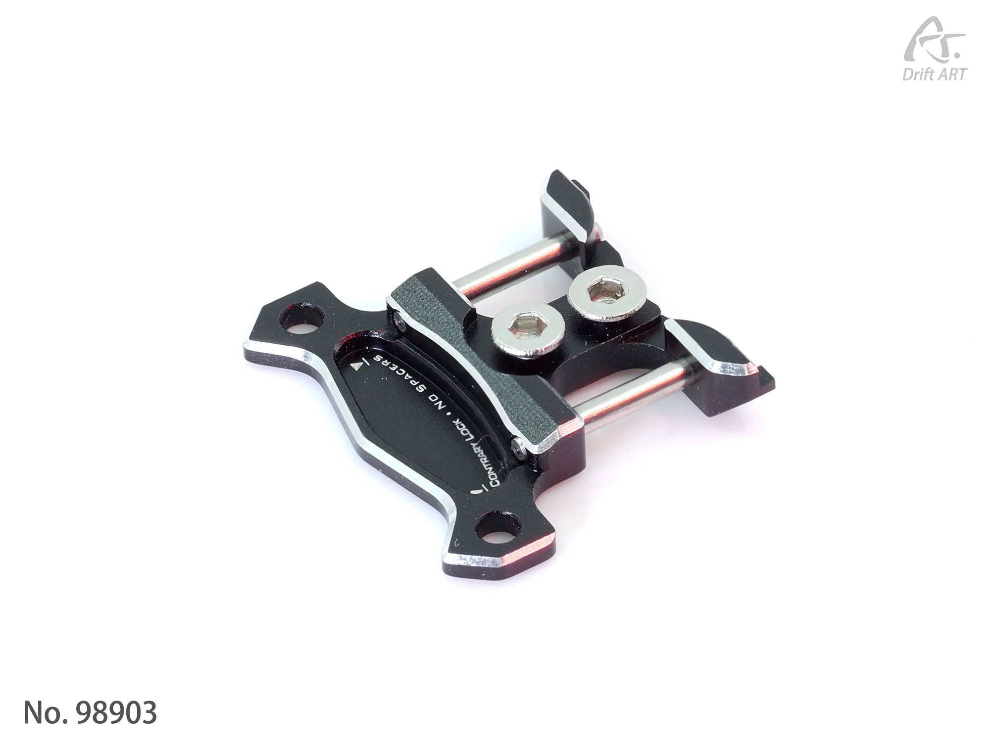 98903 DriftART4 Alu. Soporte de brazo inferior delantero para DA4/DA3