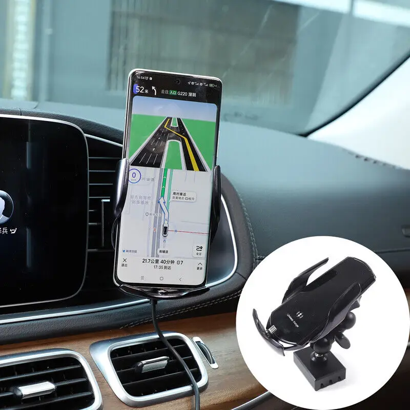 

Car Cell Phone Holder Mount for Mercedes Benz GLE 350 450 2020-2024 GLS 450 2020-2024 Air Vent Accessories, Dashboard Bracket