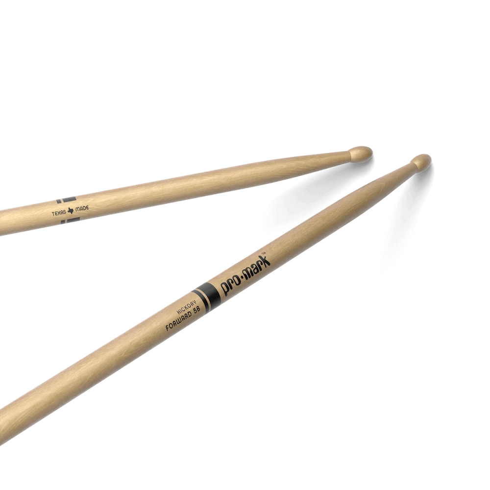 Promark by D\'addario TX5BW 5B Wood Tip Hickory Drumsticks