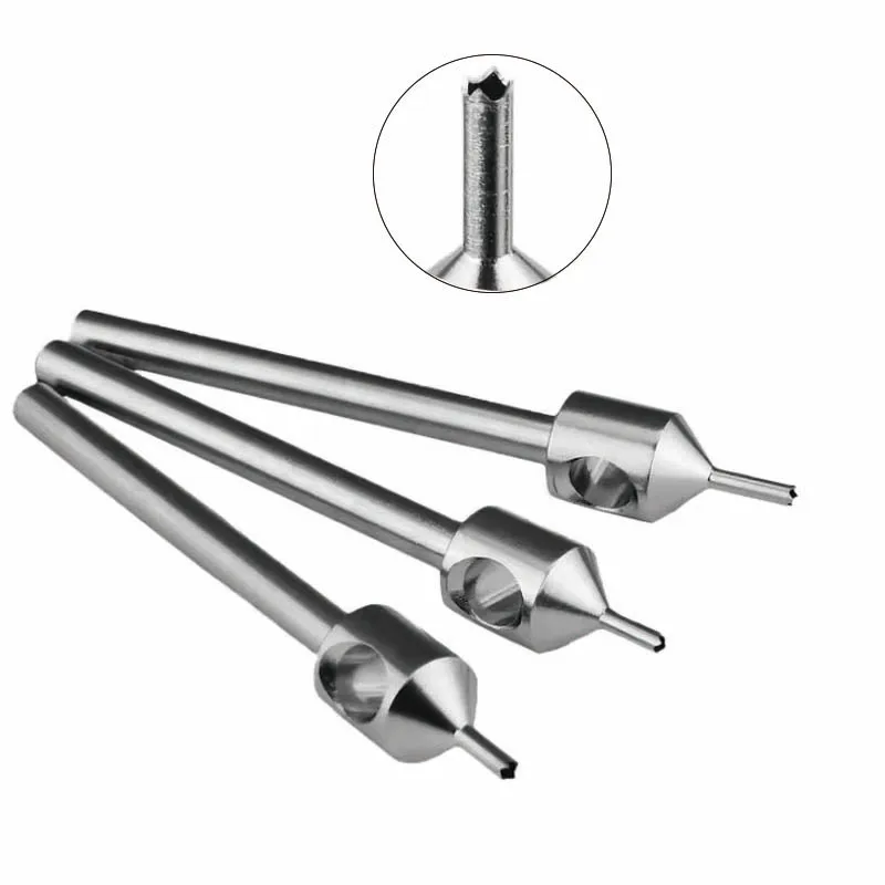 High Precision 0.7-1.2mm Stainless Steel Surgical Instruments Serrated FUE Long Hair Transplant Punch