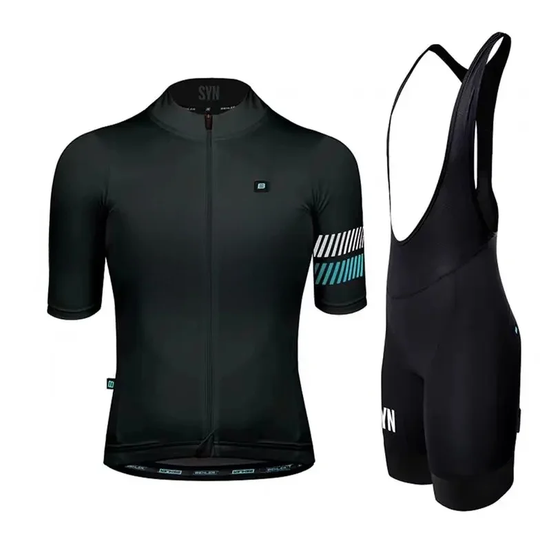 AliExpress SYN CYCLING JERSEY Men's and women's summer road cycling short sleeved set breathable quick drying