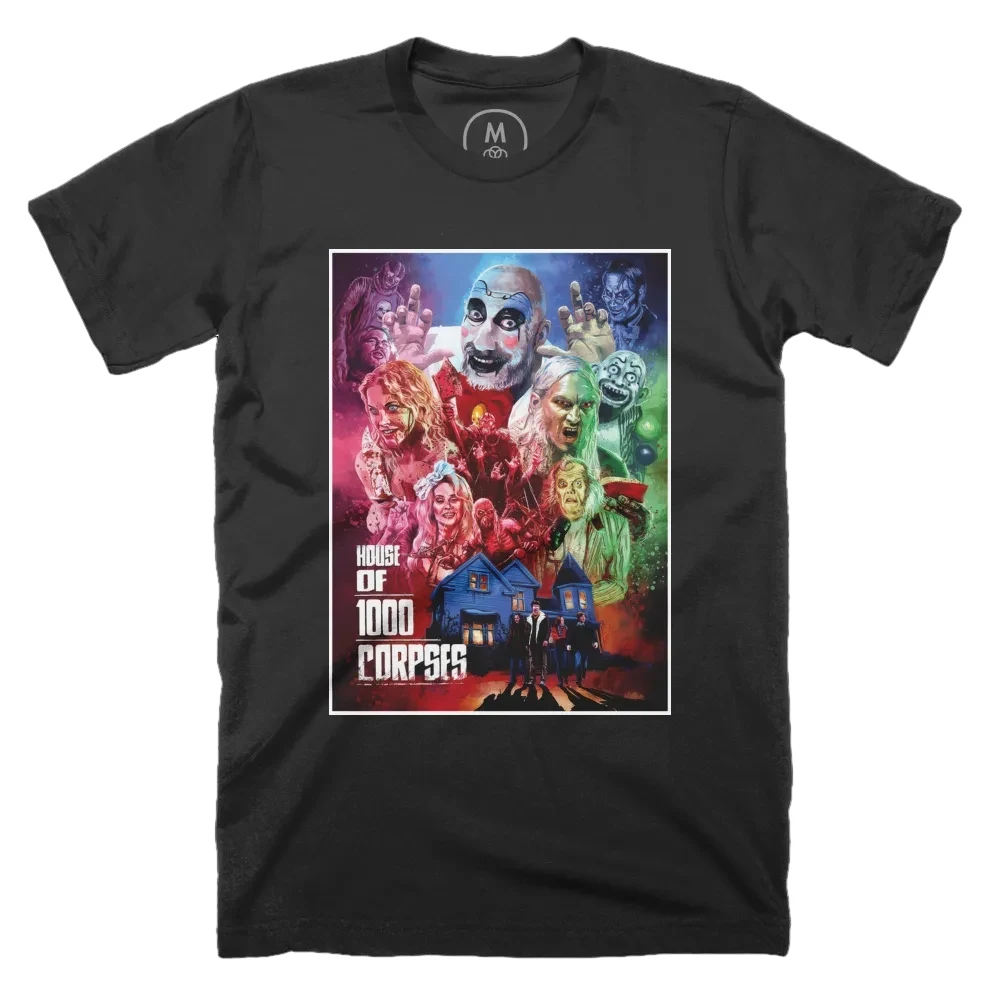 House of 1000 Corpses Rob Zombie Movie T Shirt Unisex Heavy Cotton Tee