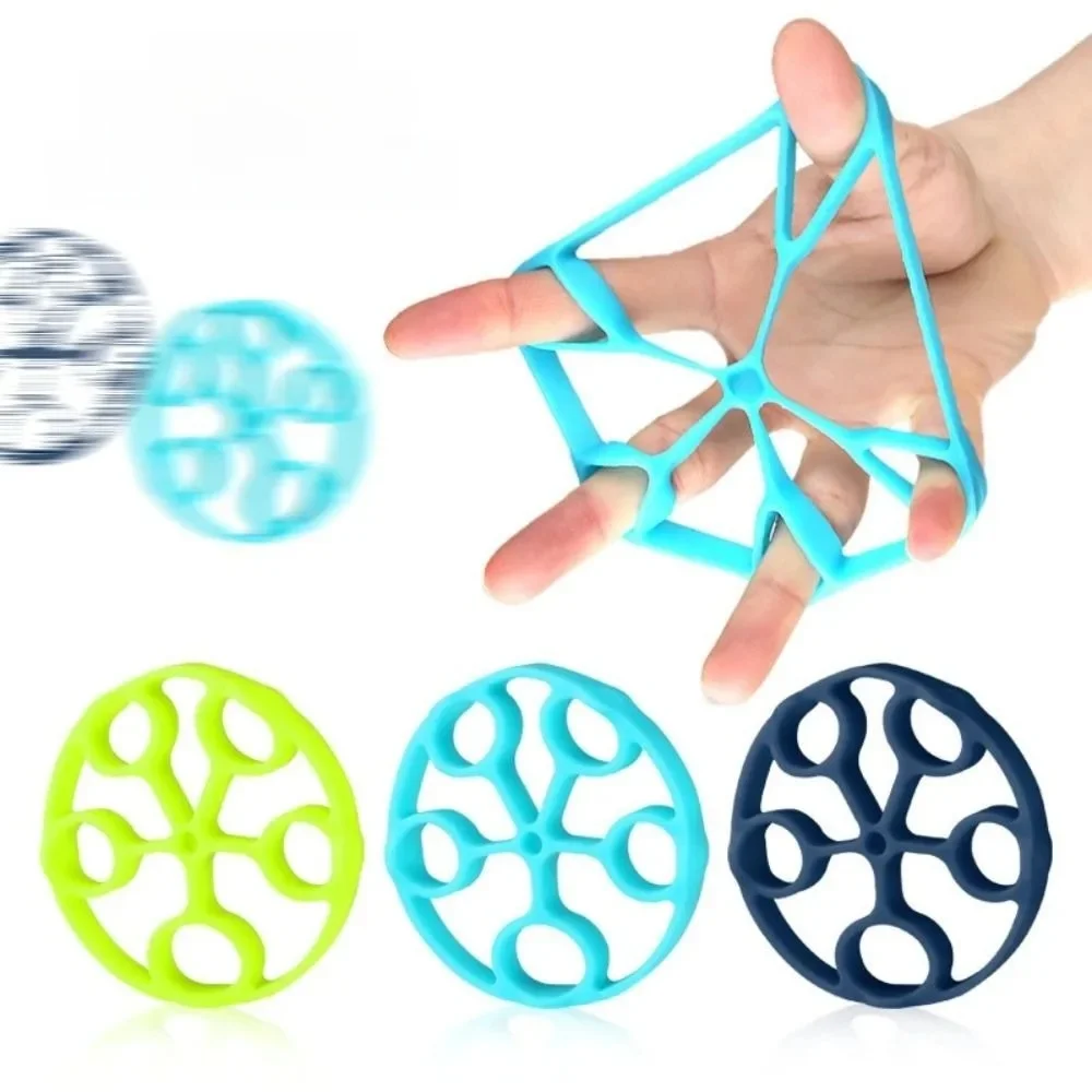 Entraîneur de doigts en Silicone, exercice de force du poignet, extenseur de poignée de main, Sport, Fitness, rééducation, renforcement de la préhension