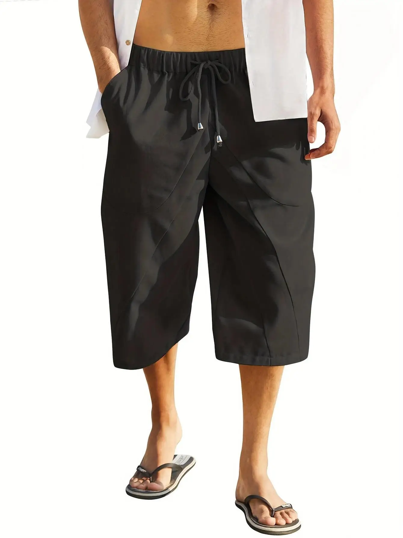 Lightweight and Breathable Men's Beach Shorts, Perfect for Summer Beach and Pool Parties