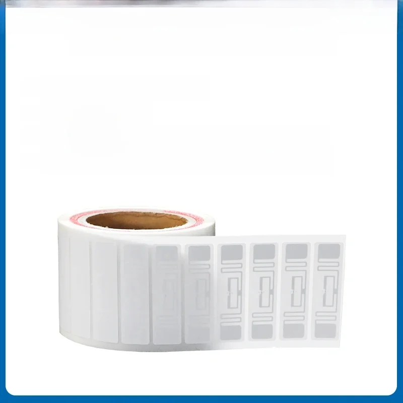 1000 stuks UHF RFID-label 73x20mm Passief stickerpapier Label Tag 860Mhz 960Mhz Lange afstand label voor magazijnbeheer UHF RFID - afbeelding 2