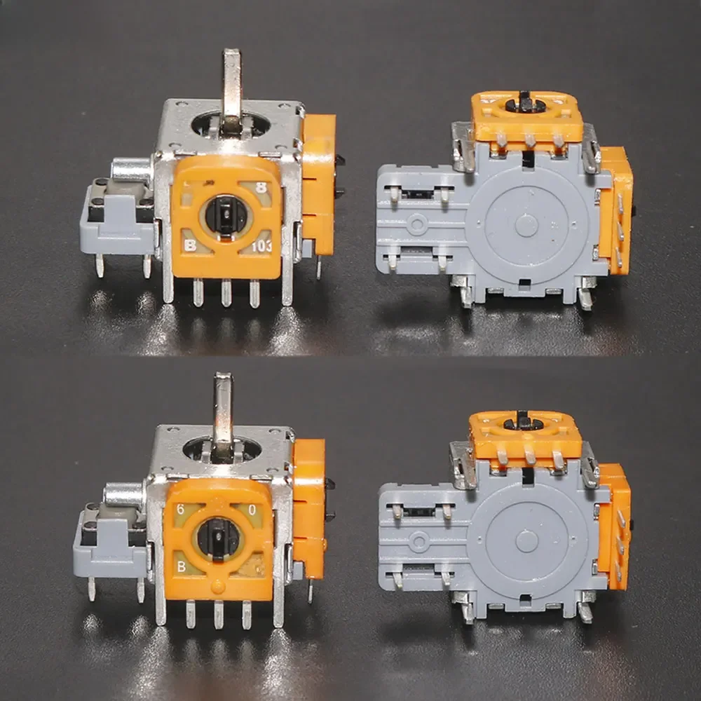 JCD 2 pièces pour Switch Pro manette de jeu 3D analogique Joystick Rocker pour PS3 PS4 pouce bâtons Module potentiomètre pièces de réparation accessoires