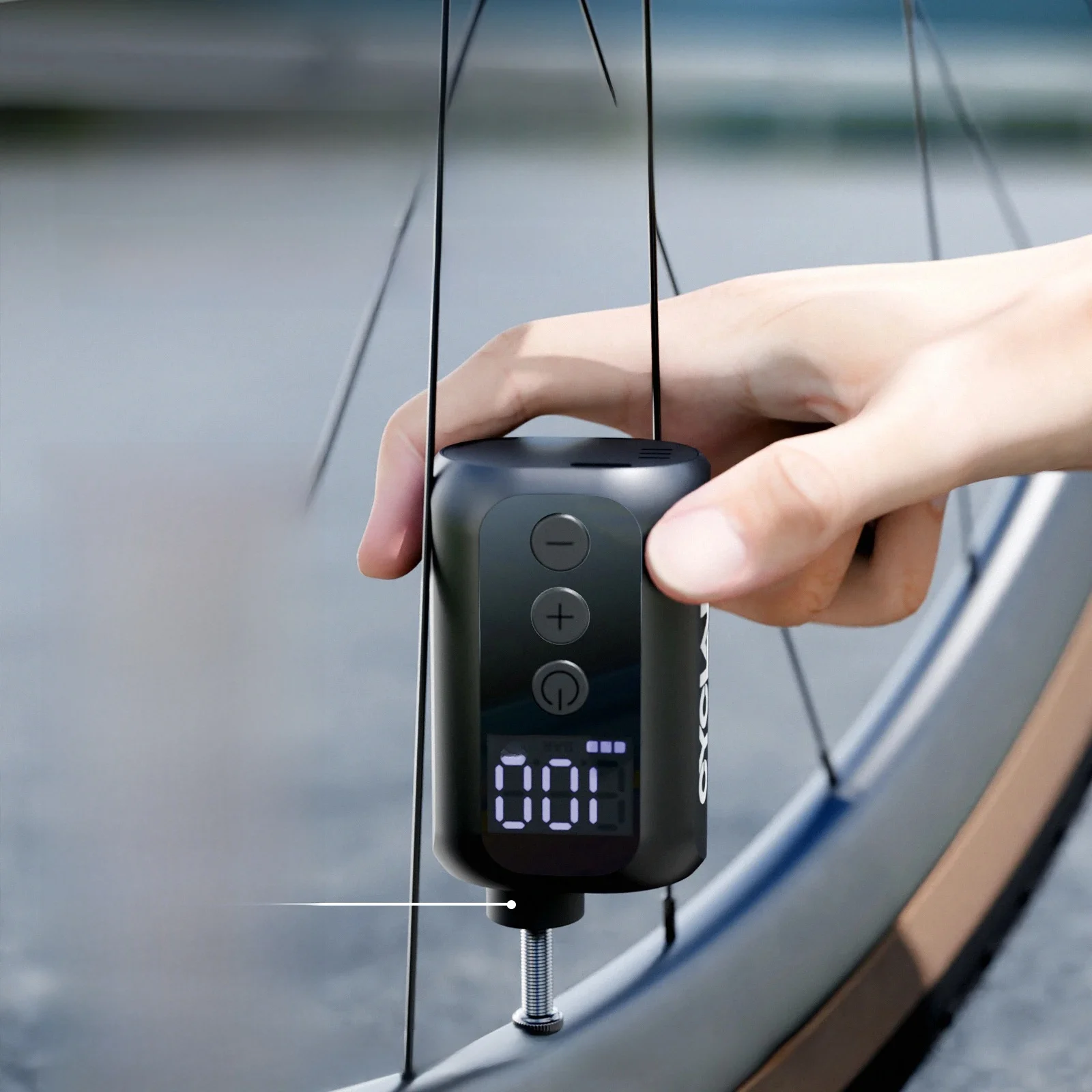 AliExpress CYCLAMI A5S MINI Electric Air Pump Road MTB Portable Fast Rechargeable Compressor Tire Inflator 100 PSI With screen
