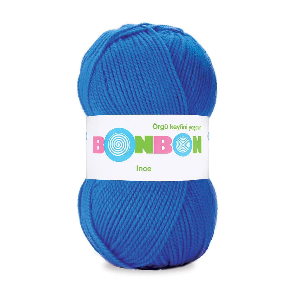 Nako Bonbon İnce Hand Knitting Yarn, 100 Grams Of 300 Meters, 70 Color, Acrylic, Yarn, Autumn, Winter, Spring, Cardigan, sweater, Scarf, Beret,