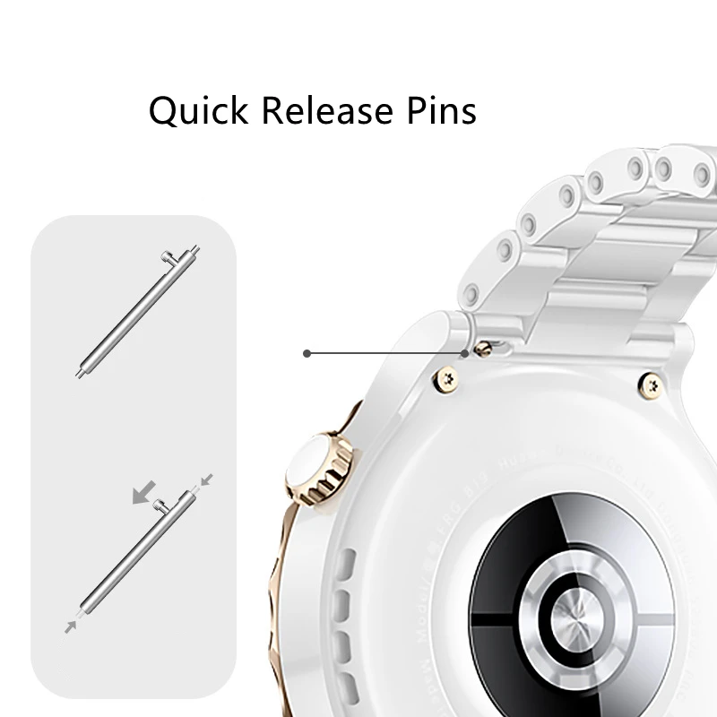 لهواوي ساعة GT3 برو 46 مللي متر 43 مللي متر GT3 42 مللي متر GT2 السيراميك حزام الساعات عداء GS حزام معصمه سوار ساعة ذكية سوار