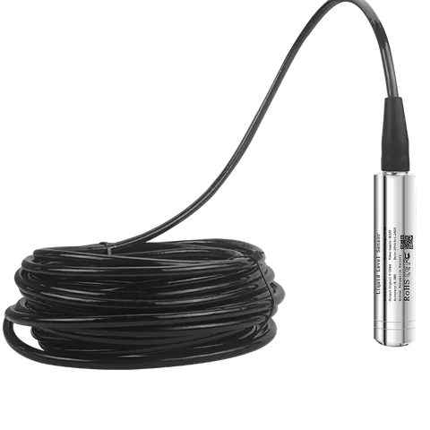 IP68 정수압식 수위 센서 트랜스미터 1M 2M 3M 5M 15M - RS485 0-10V 0-5V 0-3.3V 4-20mA 액체 레벨 센서 트랜스듀서