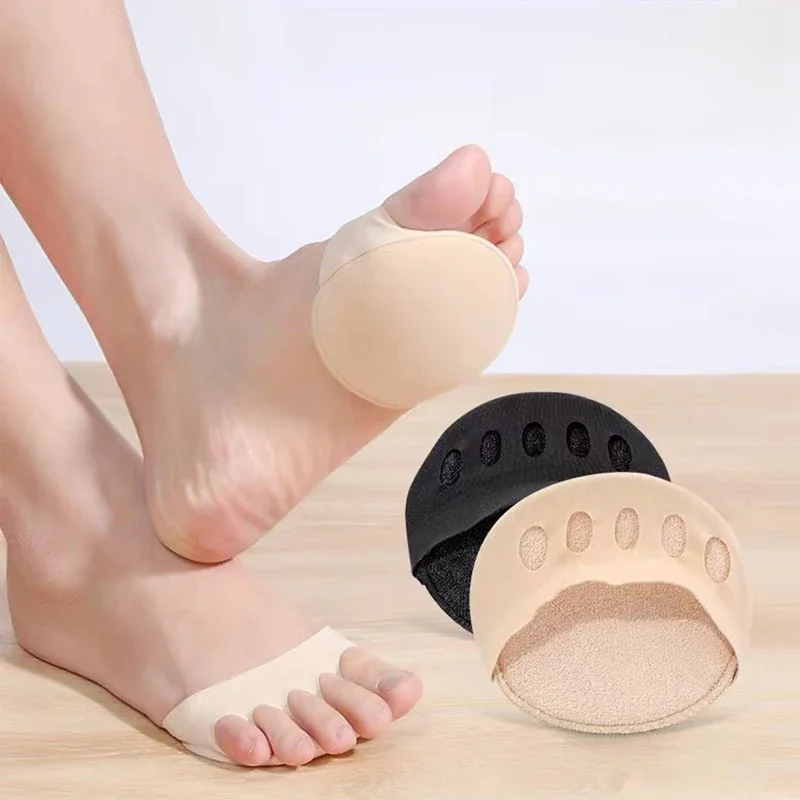 Coussinets d'avant-pied pour femmes, pour talons hauts, demi-semelles à cinq orteils, pour le soin des callosités et cors, soulagement de la douleur au pied, absorbe les chocs, inserts de protection